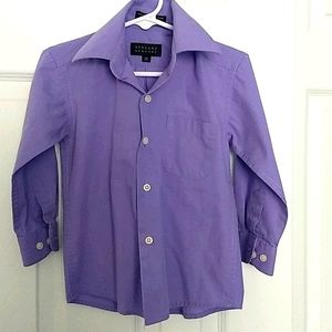Lavender button down dress shirt